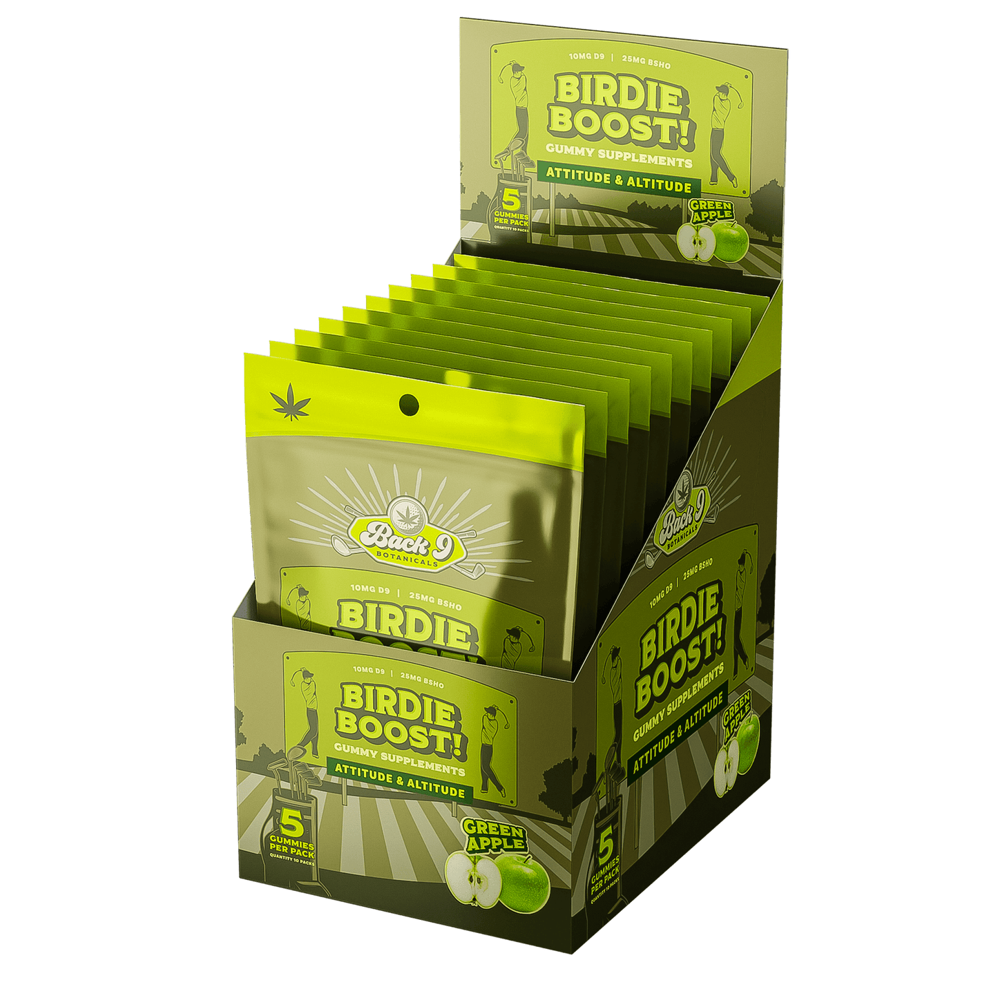 BACK 9 BOTANICALS HEMP GOLF GUMMIES BUNDLE