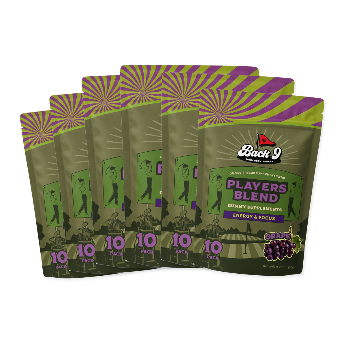 Players Blend - Energy & Focus Gummies (10ct)