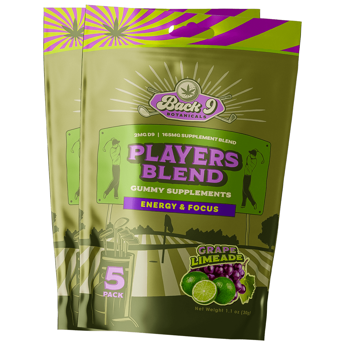 BACK 9 BOTANICALS HEMP GOLF GUMMIES BUNDLE