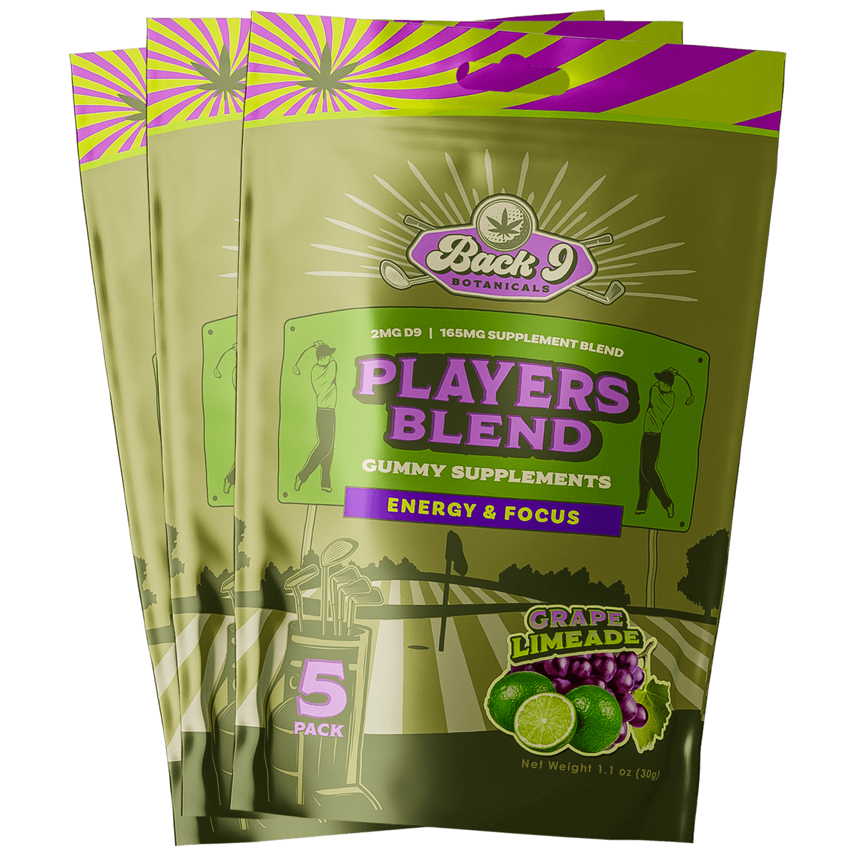 BACK 9 BOTANICALS HEMP GOLF GUMMIES BUNDLE