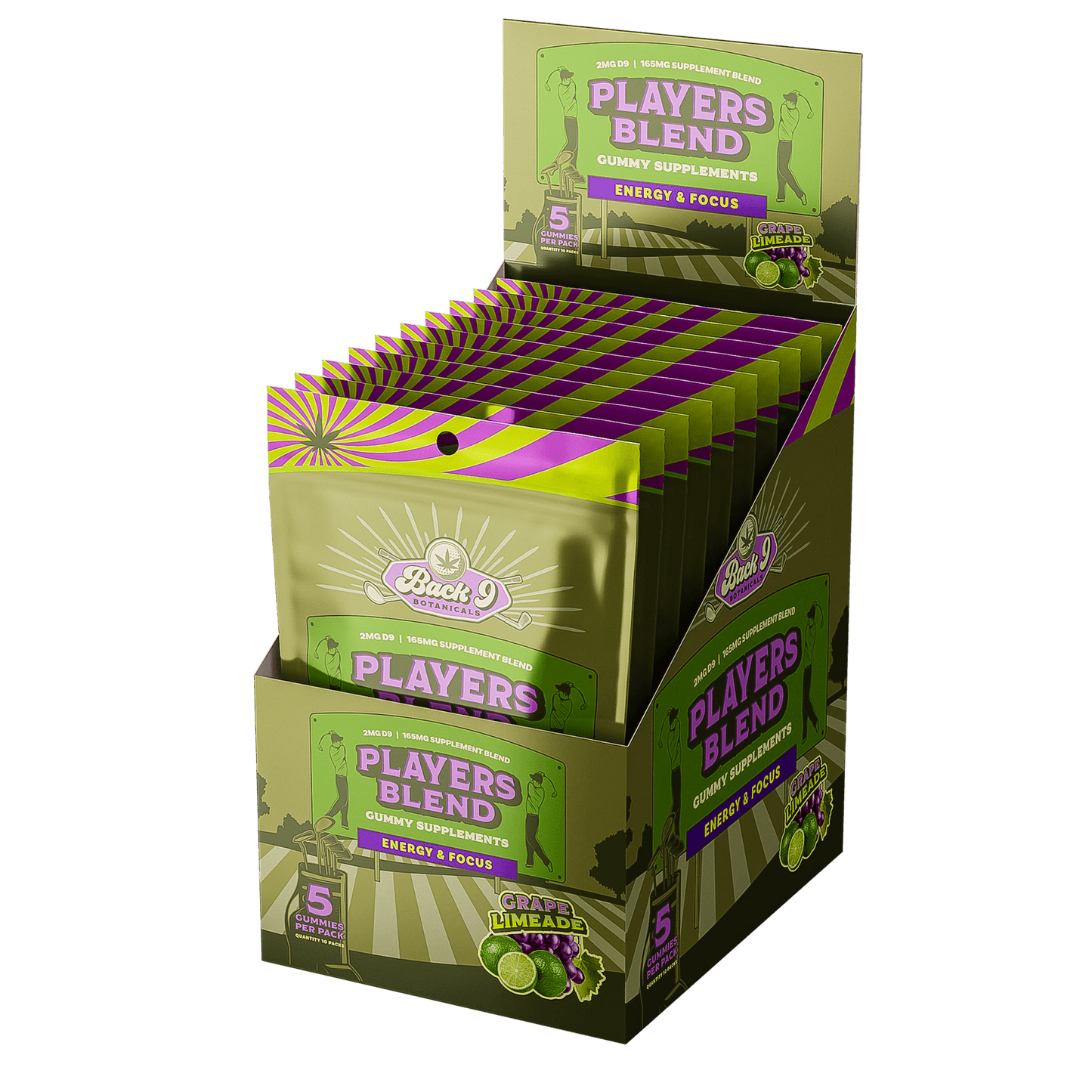 BACK 9 BOTANICALS HEMP GOLF GUMMIES BUNDLE