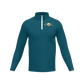 Men's Long Sleeve Quarter Zip-Dark Green