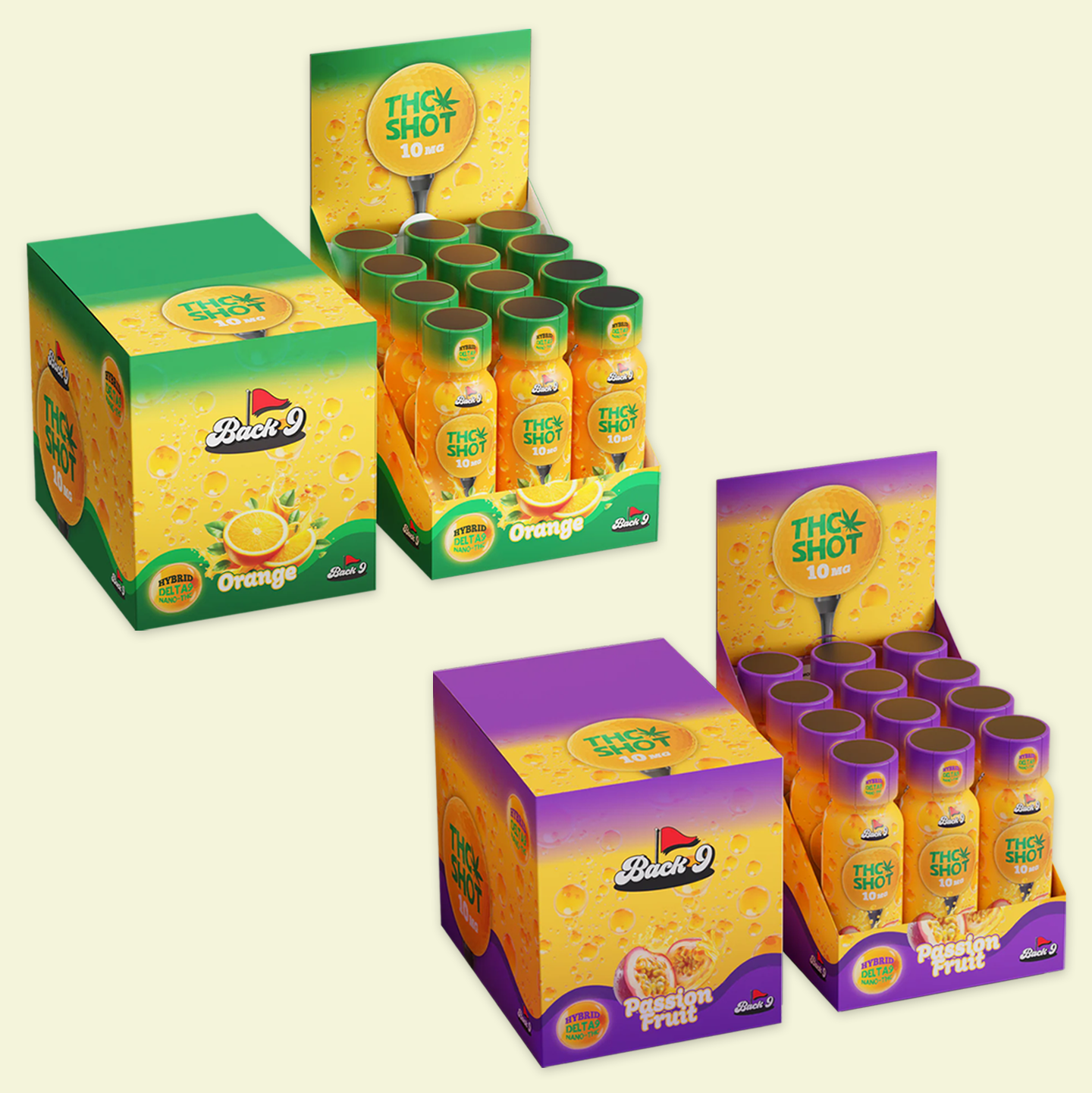 The On-The-Go THC Shot Pack