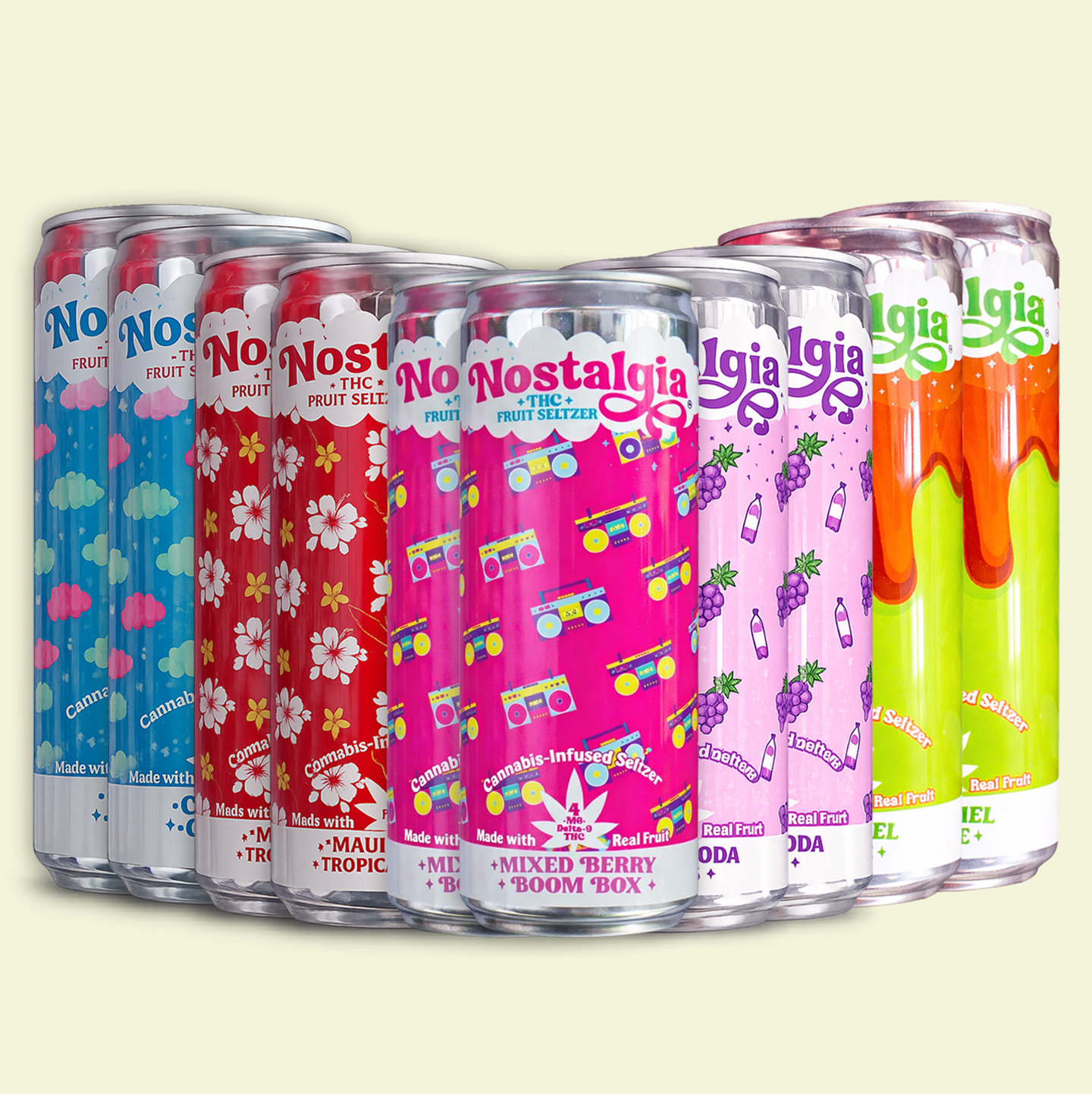 The THC Seltzer Sampler