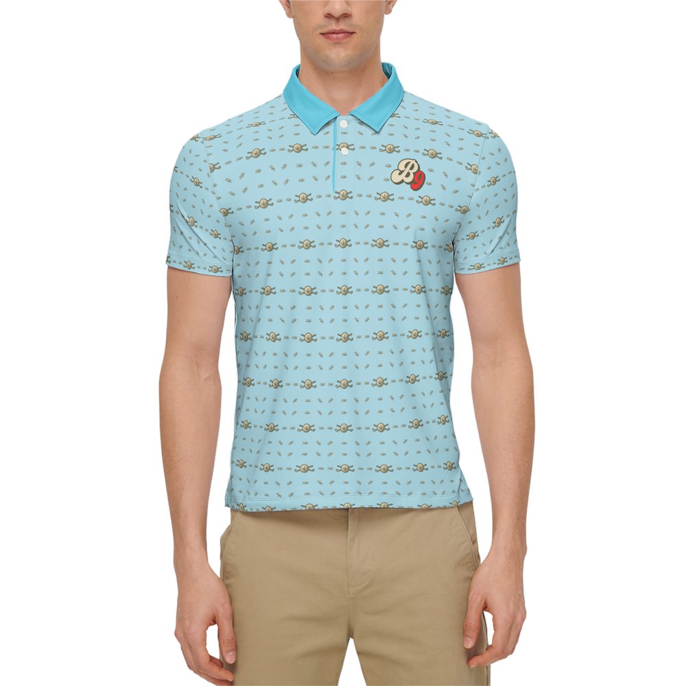 B9 Simfit Polo Lt Blue