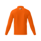 Men's Long Sleeve Quarter Zip-Orange