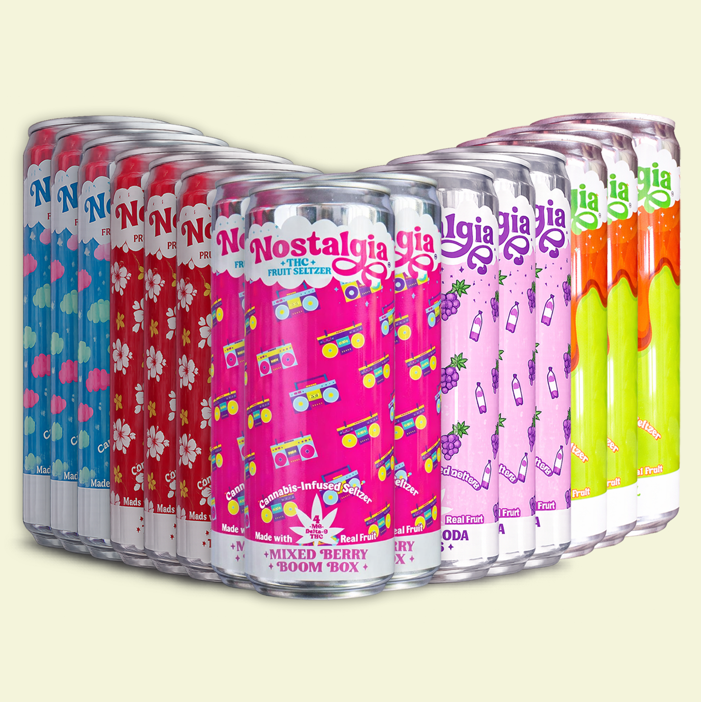 The THC Seltzer Sampler