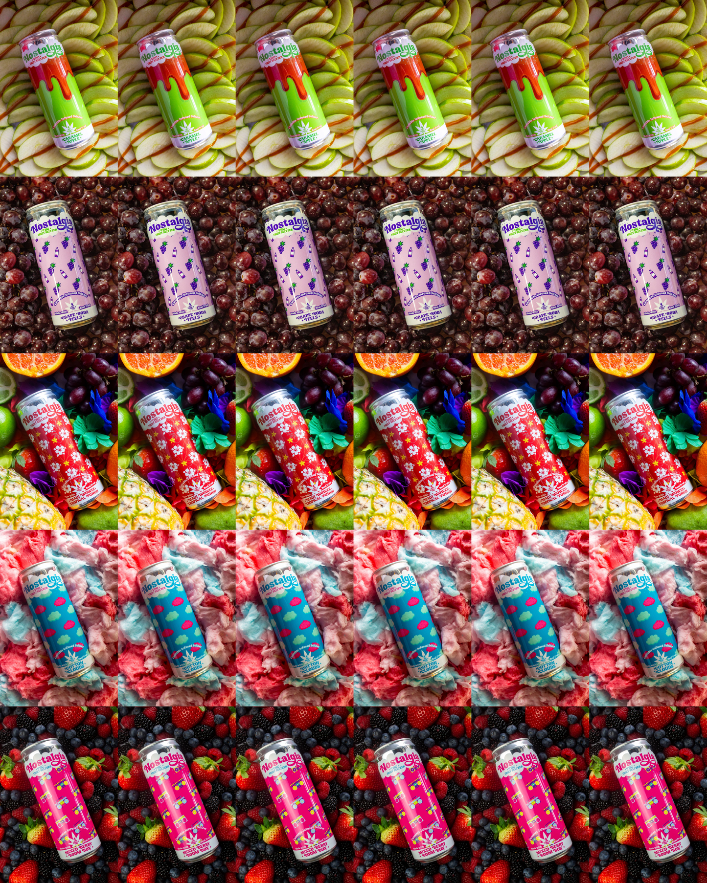 The THC Seltzer Sampler