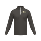 Men's Long Sleeve Quarter Zip-Dark Grey