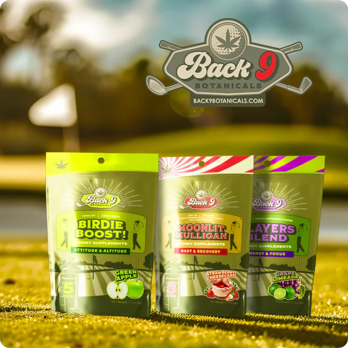 BACK 9 BOTANICALS HEMP GOLF GUMMIES BUNDLE