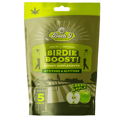 Birdie Boost! - Attitude & Altitude Hemp Golf Gummies