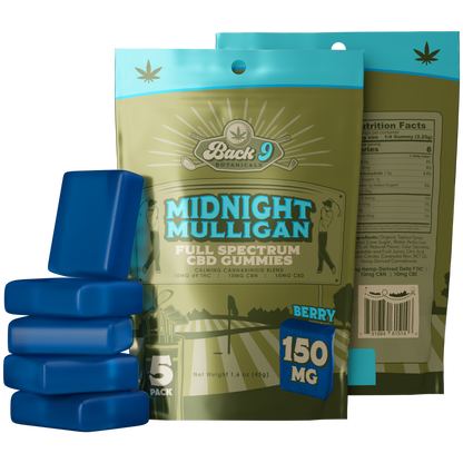 Midnight Mulligan - Calming Hemp Golf Gummies (150mg)