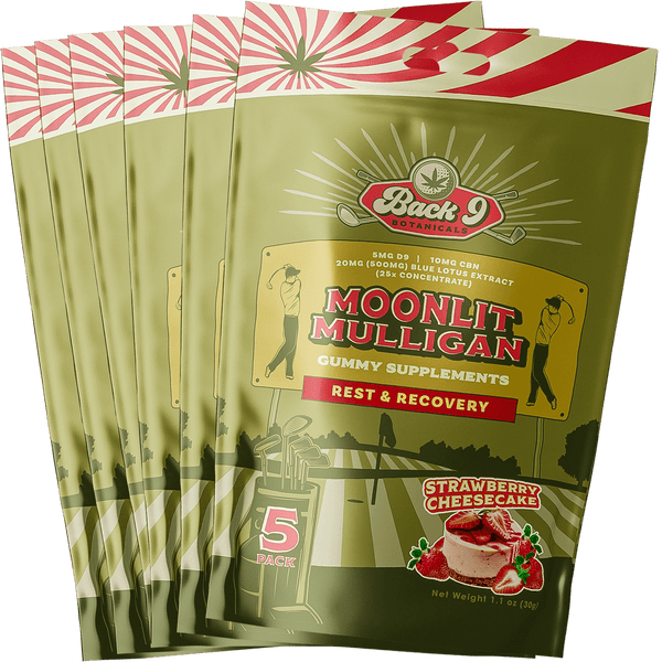Moonlit Mulligan - Rest & Recovery Gummies (5 ct) – Back 9 Botanicals