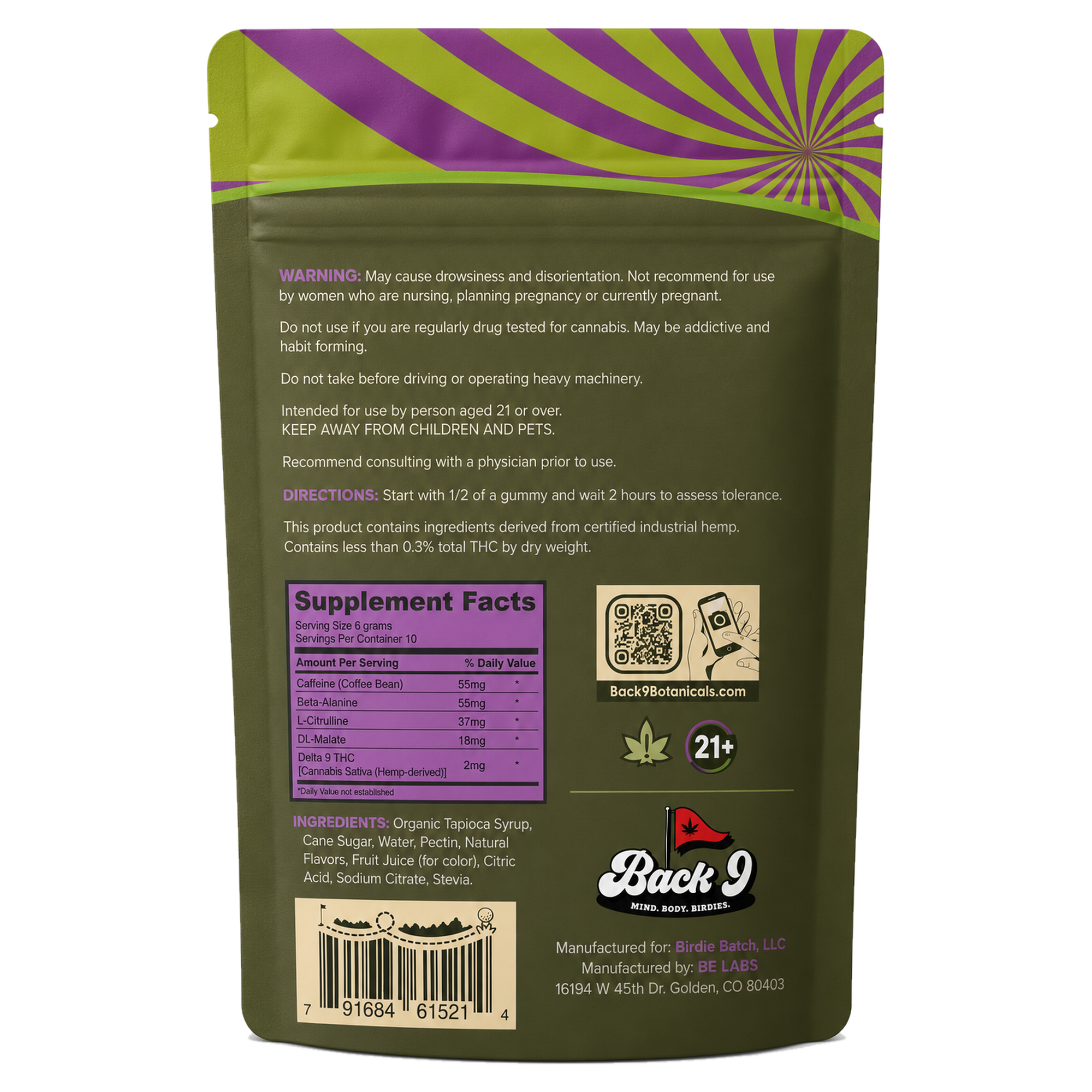 PERFORMANCE CANNA+ GUMMIES