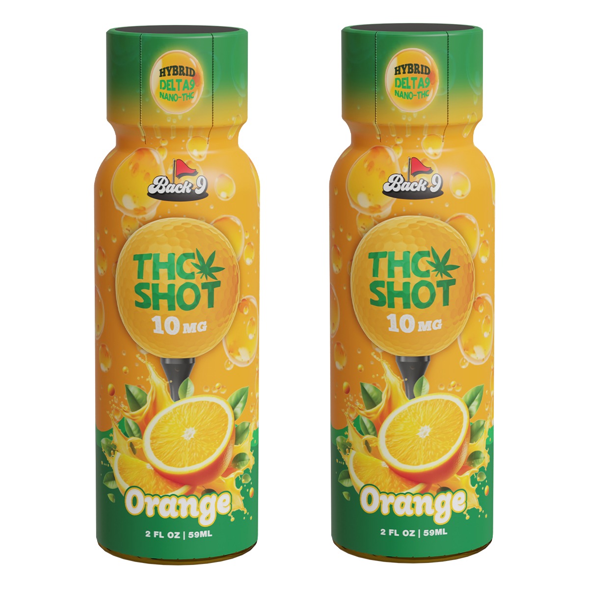 THC Shots (2oz/10mg bottles) 2, 3, 6, or 12-pack