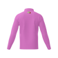 Men's Long Sleeve Quarter Zip-Light Pink