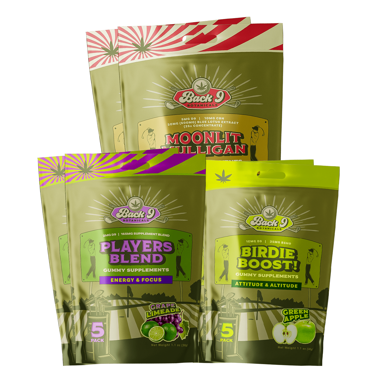 The Back 9 Daily Wellness Stack