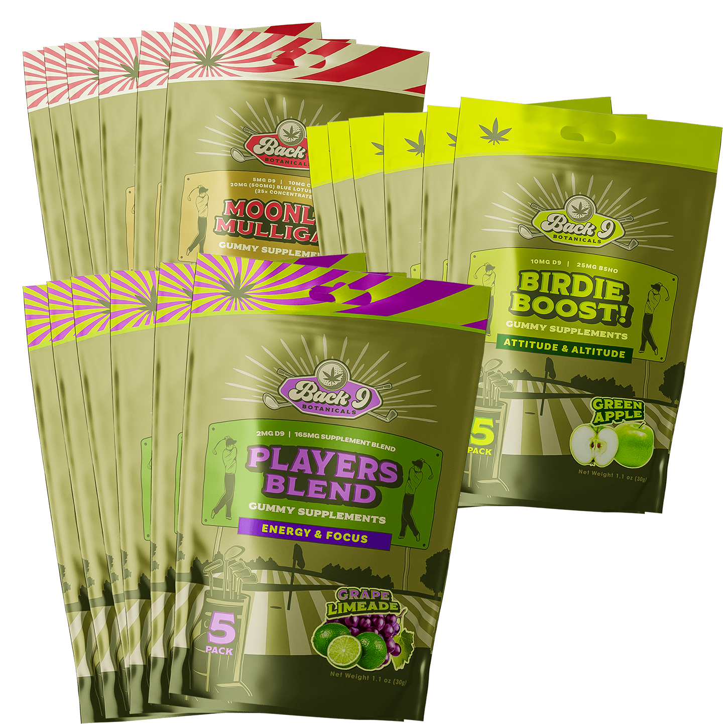 The Back 9 Daily Wellness Stack