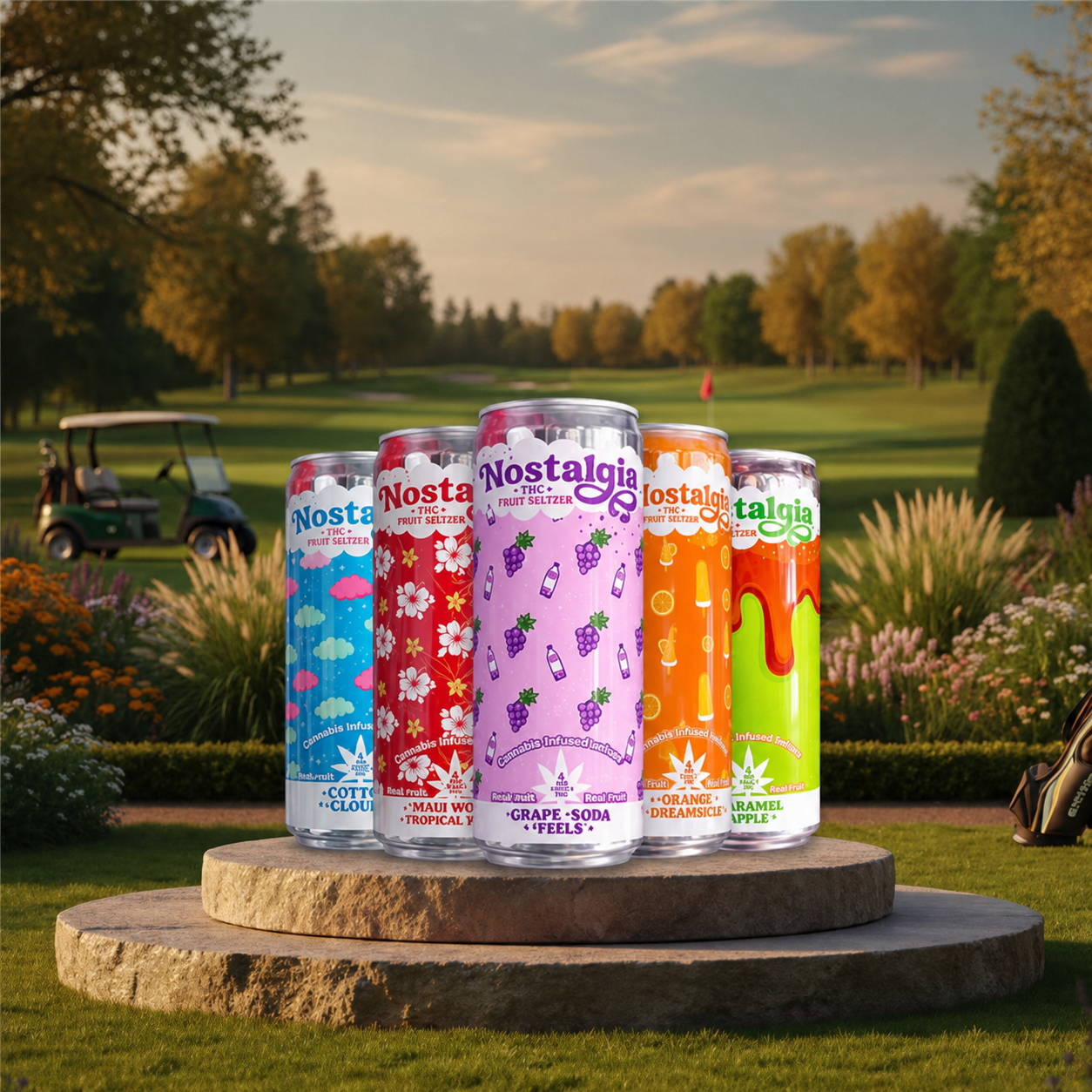 The THC Seltzer Sampler